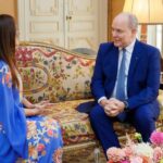 L’ambasciatore Marta Fabbri presenta le lettere credenziali al principe Alberto II di Monaco
