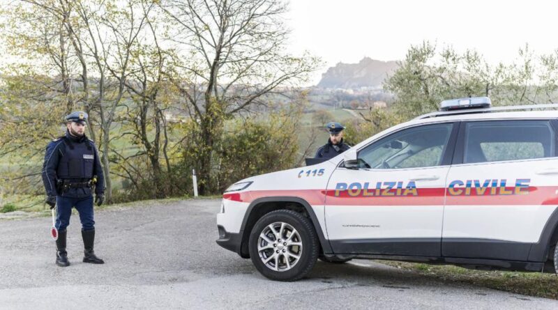 San Marino. Scherniscono gli agenti, scatta il controllo: oltre 100 grammi di droga nel camper di quattro spagnoli giunti per il Rallylegend