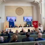 San Marino. Cerimonia di presentazione per l’emissione filatelica congiunta dedicata all’ottavo centenario della morte di San Francesco