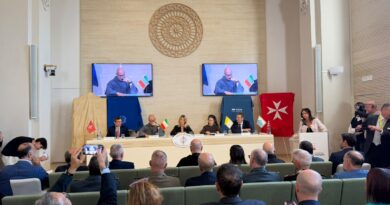 San Marino. Cerimonia di presentazione per l’emissione filatelica congiunta dedicata all’ottavo centenario della morte di San Francesco