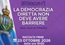 San Marino. I CapiFamiglia per una democrazia senza barriere: meno firme per il referendum, più sovranità