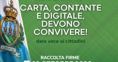 San Marino. Il comitato “I CapiFamiglia” propone un referendum per garantire la libertà di scelta tra pagamenti digitali e contanti