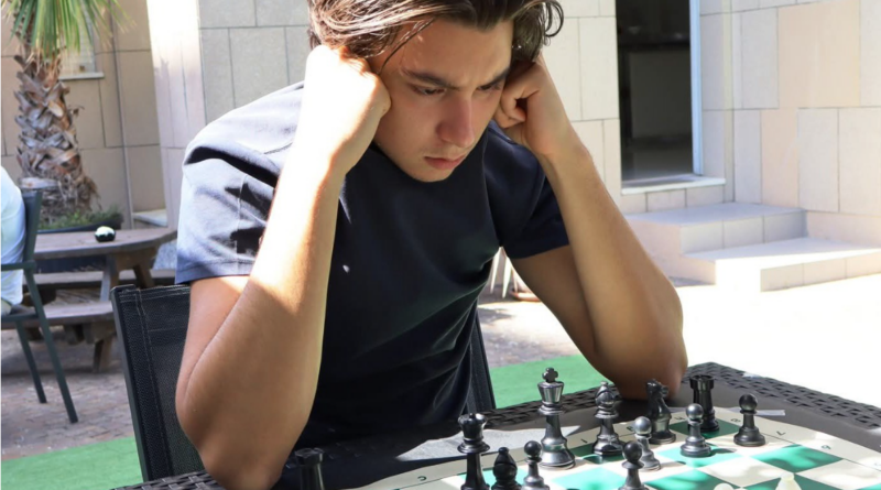 Tommaso Biordi agli Europei Giovanilidi scacchi a Hersonissos