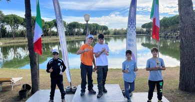 Samuele Brighi si aggiudica la prima prova del Campionato Sammarinese Juniores di pesca sportiva