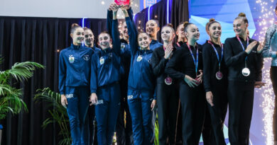 Ginnastica ritmica, San Marino vola sul podio in Serie B: secondo posto nella prima prova a Terni