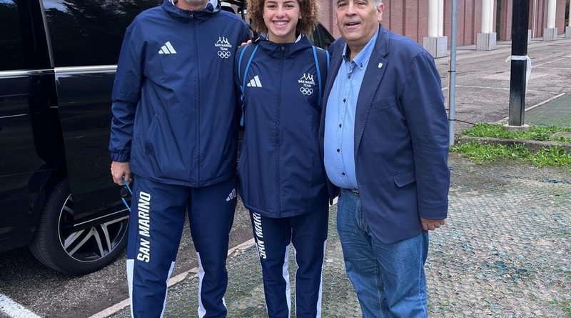 San Marino vola a Dakar, Margherita Gregoroni portabandiera ai Giochi Olimpici Giovanili
